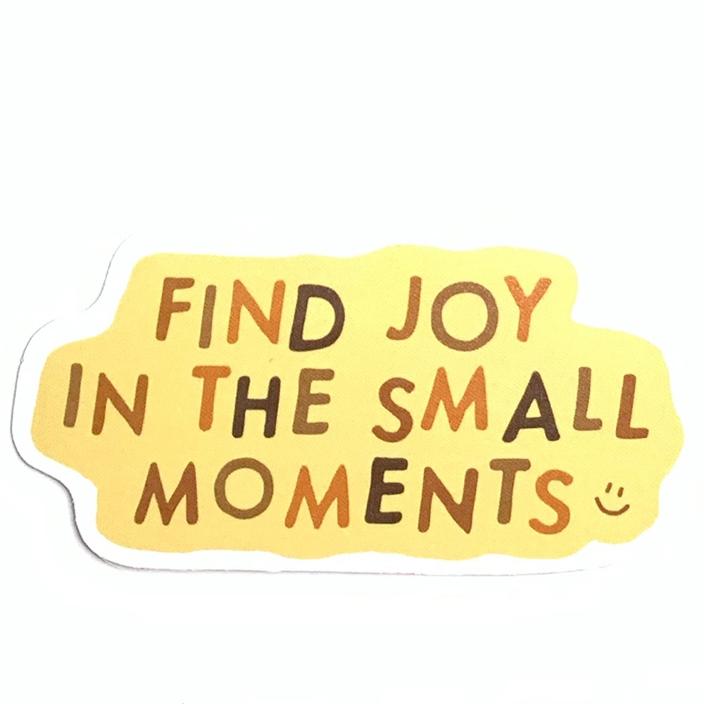 Joy Vinyl Sticker